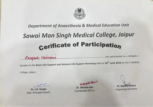 Department of Anaesthesia & Medical Education Unit