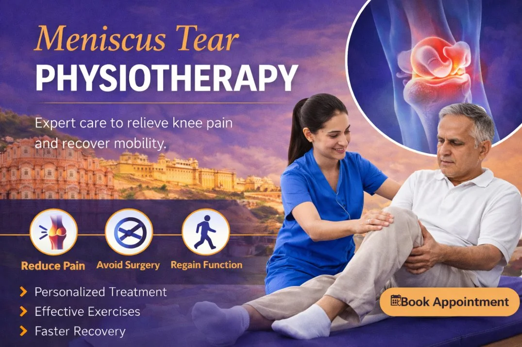 Meniscus Tear Physiotherapy in Jaipur — Physiotherapy Approach Image