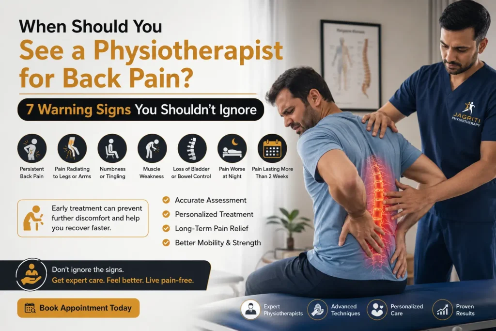 When Should You See a Physiotherapist for Back Pain
