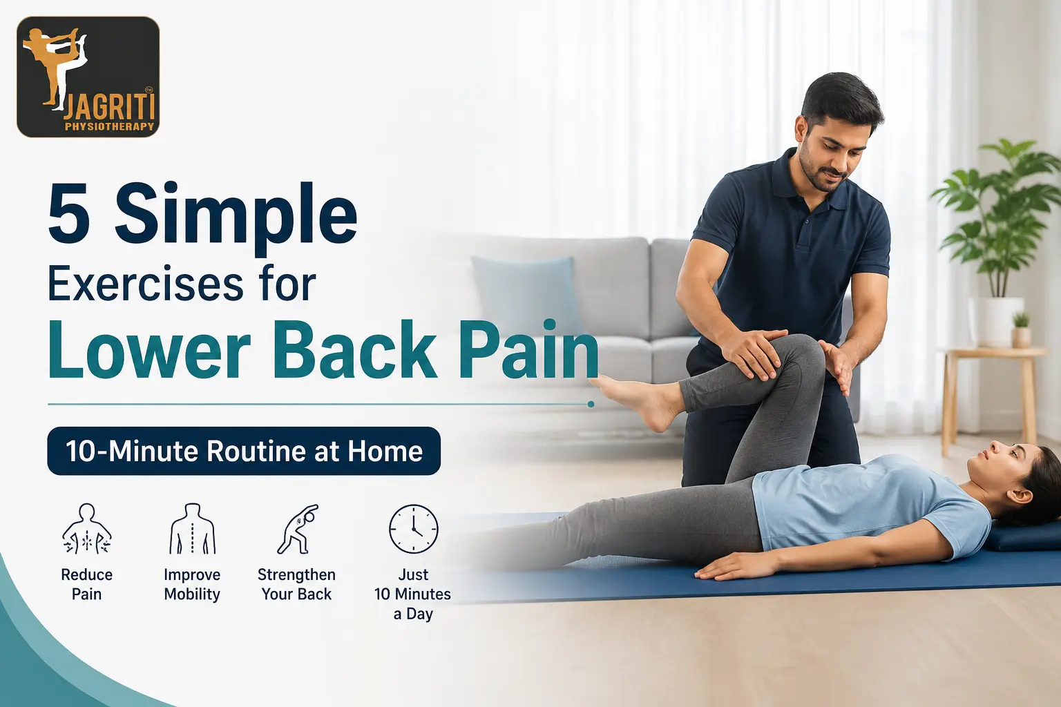 5 Simple Exercises to Relieve Lower Back Pain at Home